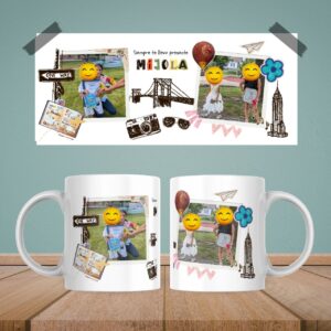 Taza sublimada diseño exclusivo con tus Fotografías y Recuerdos