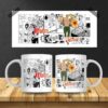 Taza sublimada Manga y Anime 11oz